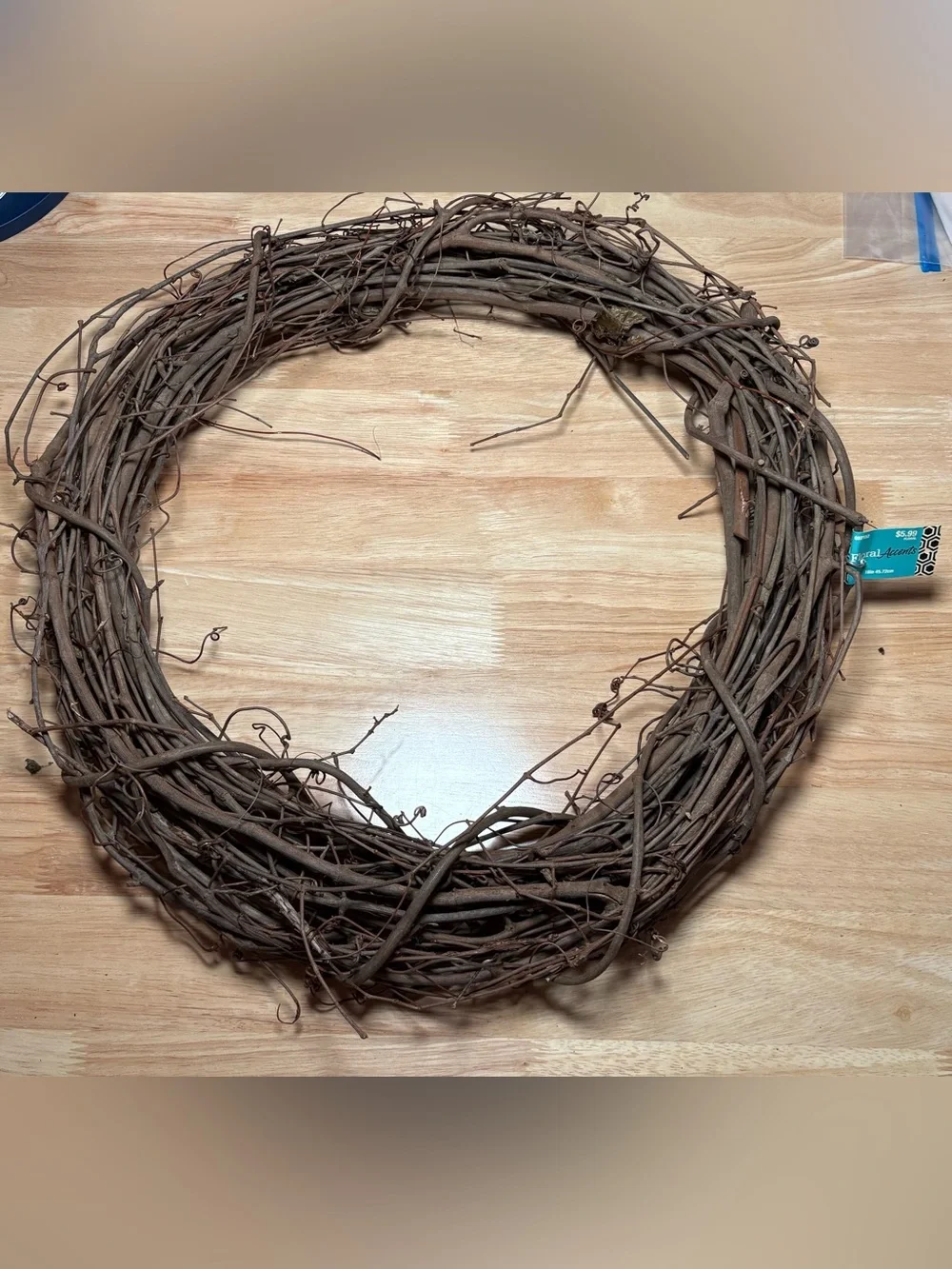 Lot of 6 ~ Grapevine Wreaths ~18” ~ Spring, Summer, Fall & Christmas